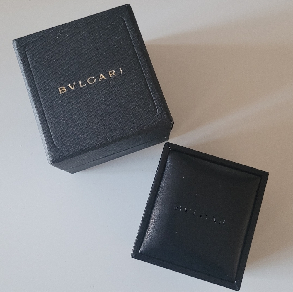 18k BULGARI Zero Ring with Diamonds - Picture 9 of 9